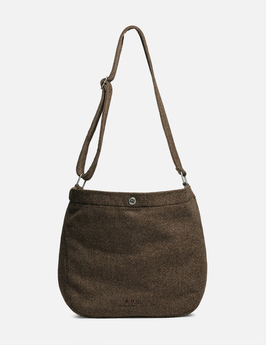 Apc アーペーセー 【本物保証】 ショルダーバッグ ストリート系 ユニセックス Journal Satchel