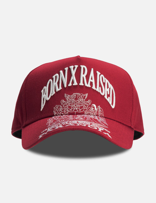 Born X Raised 生まれ x 育てられた 【本物保証】 帽子 ストリート系 メンズ Paranoia Crest Snapback