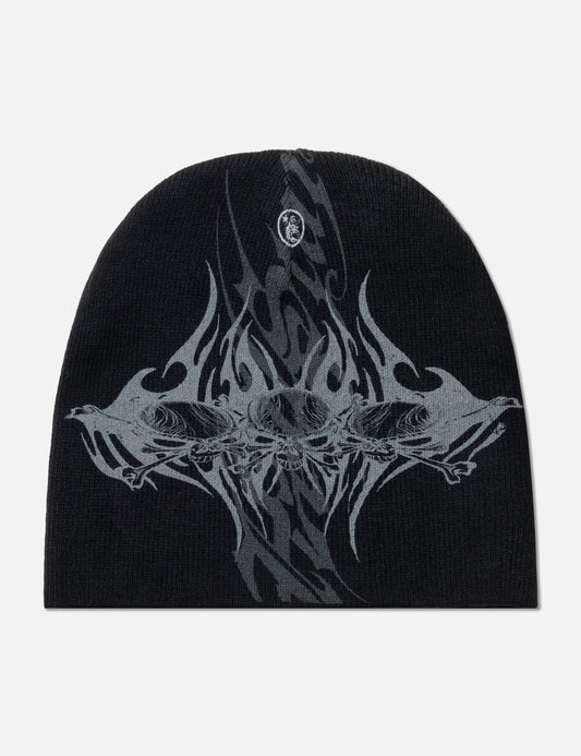 Hellstar ヘルスタ 【本物保証】 ビーニー ストリート系 メンズ Tribal Skullz 2 Beanie