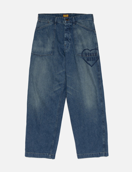 Human Made ヒューマンメイド 【本物保証】 デニムパンツ ストリート系 ユニセックス Baggy Denim Pants