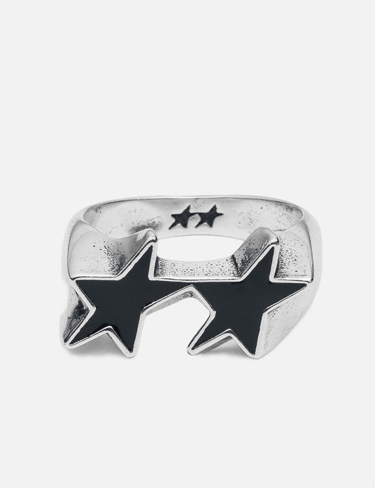Twojeys トゥージェイズ 【本物保証】 リング ストリート系 ユニセックス Icon Black Enameled Single Ring