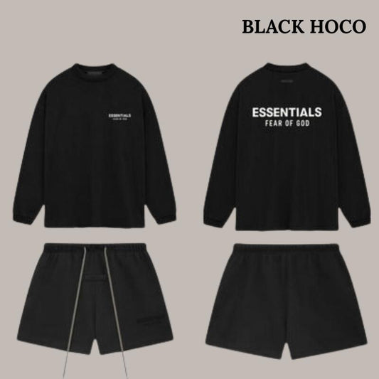 Essentials エッセンシャルズ【本物保証】セットアップ tee Tシャツ 半袖 ハーフパンツ メンズ レディース ショートパンツ ビンテージ Fear Of God フィアオブゴッド tee & Shorts シュプリーム ステューシー に続き ストリート ウェアの大定番となったブランド 大きいサイズ