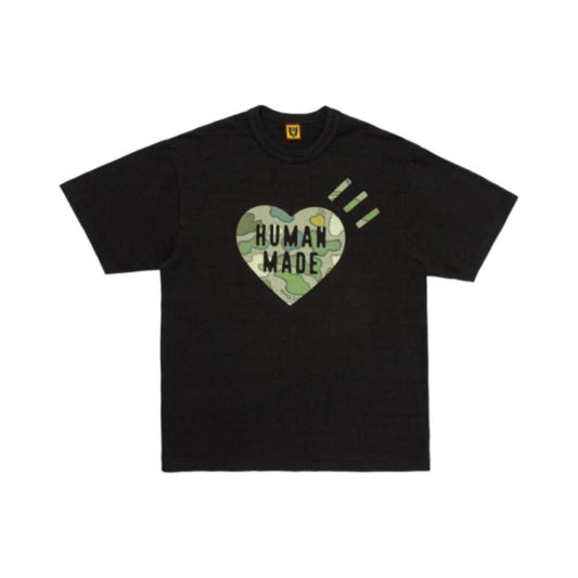 HUMAN MADE ヒューマンメイド 【本物保証】 Tシャツ ストリート系 ユニセックス ヒューマンメイド x カウズ メイド グラフィック Tシャツ #1 "ブラック" XX27TE011
