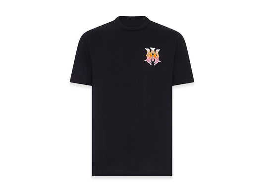 AMIRI アミリ 【本物保証】 Tシャツ ストリート系 ユニセックス アミリ フロントロゴ コットン Tシャツ "ブラック"