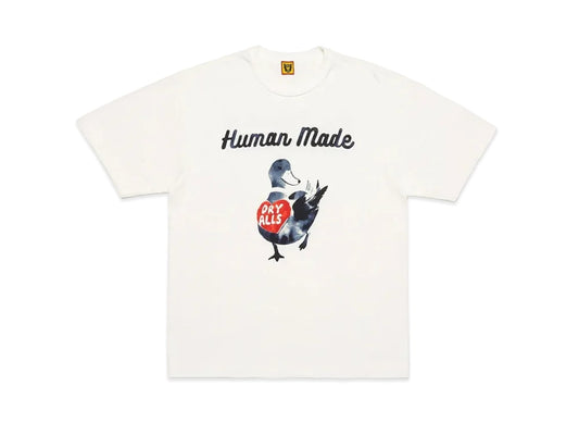 HUMAN MADE ヒューマンメイド 【本物保証】 Tシャツ ストリート系 ユニセックス ヒューマンメイド グラフィック Tシャツ #3 "ホワイト" HM27TE023