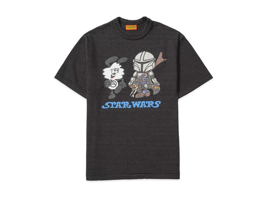 HUMAN MADE ヒューマンメイド 【本物保証】 Tシャツ ストリート系 ユニセックス ヒューマンメイド x スターウォーズ グラフィックTシャツ #1 バイ ヴェルディ "ブラック"