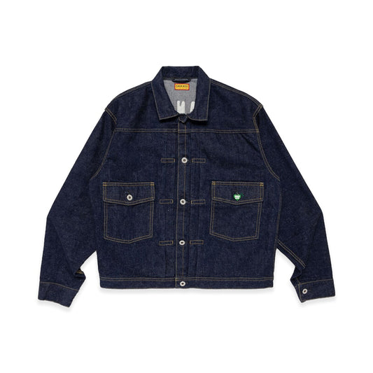 HUMAN MADE ヒューマンメイド 【本物保証】 jacket ストリート系 ユニセックス ヒューマンメイド x ジェイホープ オブ BTS ヒューマンホープ デニム ワーク ジャケット "インディゴ"