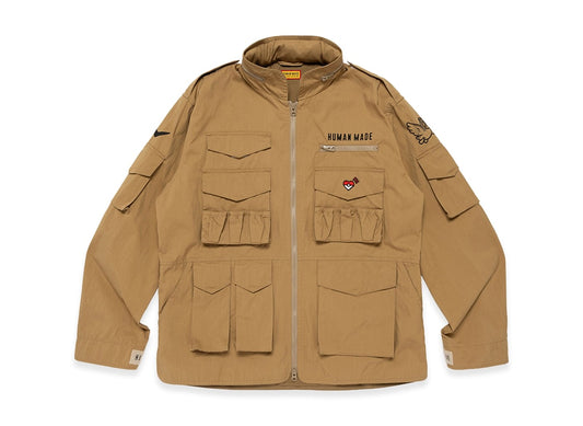 HUMAN MADE ヒューマンメイド 【本物保証】 jacket ストリート系 ユニセックス ヒューマンメイド x ポケモンメイド ユーティリティジャケット (カモネギ) "ベージュ"