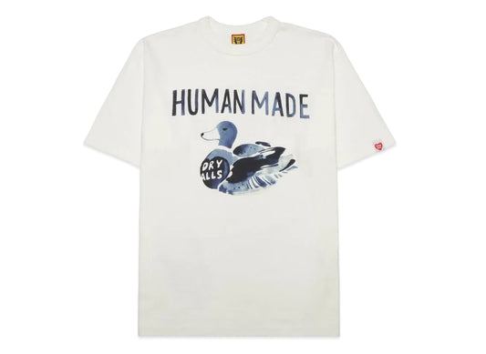 HUMAN MADE ヒューマンメイド 【本物保証】 Tシャツ ストリート系 ユニセックス ヒューマン メイド グラフィック Tシャツ "ホワイト" HM25TE022