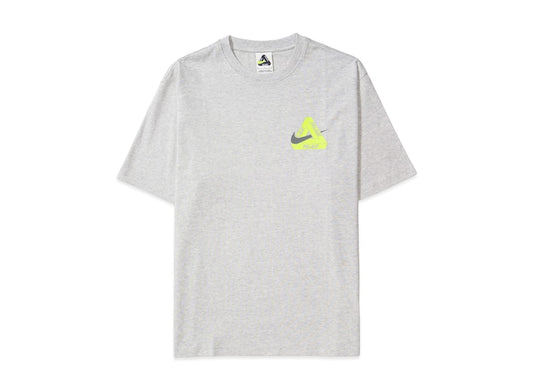 PALACE パレス 【本物保証】 Tシャツ ストリート系 ユニセックス パレス x ナイキ トライ スウッシュ Tシャツ "グレー マール"
