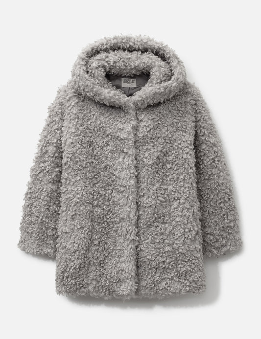 Anggae 【本物保証】 パーカー ストリート系 レディース Eco Shearling Hooded