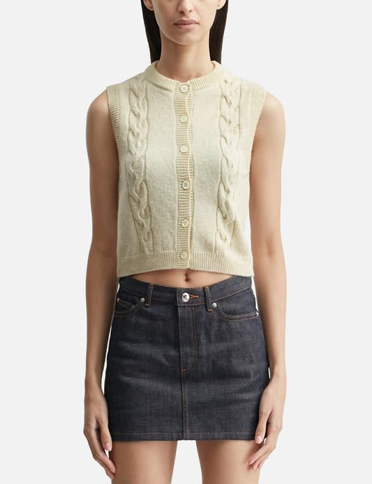 Apc アーペーセー 【本物保証】 ニット ストリート系 レディース Alyson Sleeveless Jumper