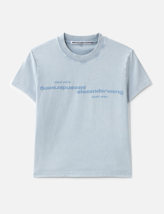 Alexander Wang アレキサンダーワン 【本物保証】 Tシャツ ストリート系 レディース Mirrored Logo T-Shirt