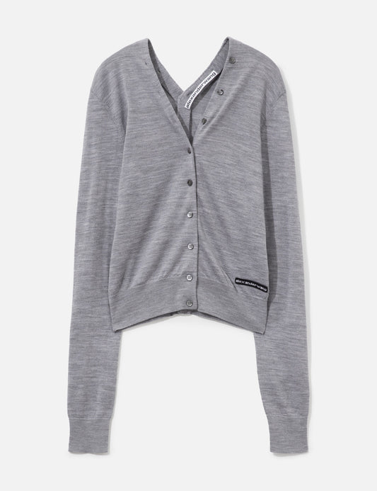 Alexander Wang アレキサンダーワン 【本物保証】 カーディガン ストリート系 レディース Button-Front Long Sleeve Cardigan