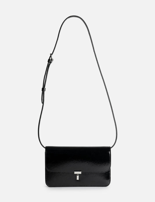 Toteme トテーム 【本物保証】 バッグ ストリート系 レディース T-Lock Grained-Patent Crossbody
