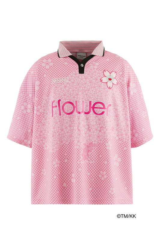 mononoke・made モノノケ・メイド 【本物保証】 Tシャツ、ストリートスタイル、メンズ SOCCER SHIRT/SAKURA/ / PNK