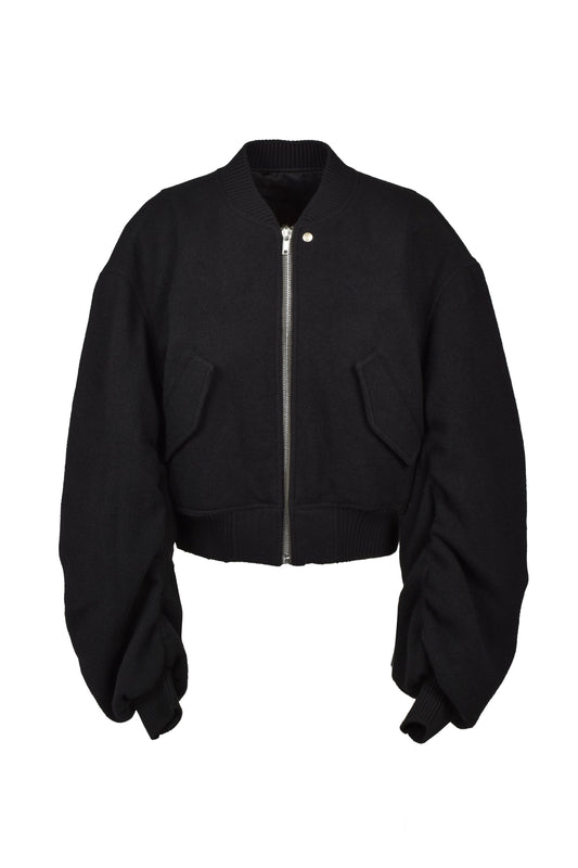 Rick Owens リックオウエンス 【本物保証】 ジャケット、ストリートスタイル、メンズ SECCHIA FLIGHT / BLK