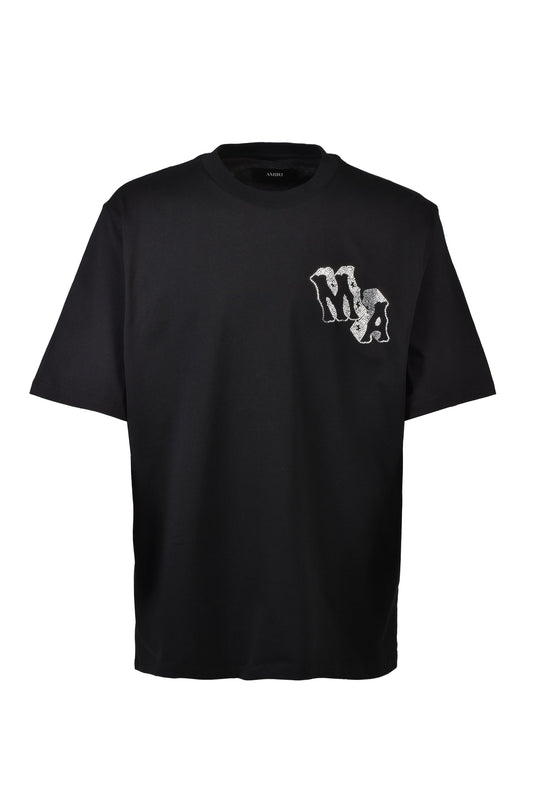 AMIRI アミリ 【本物保証】 Tシャツ ストリート系 メンズ AMIRI BLOCK LETTER TEE / BLK