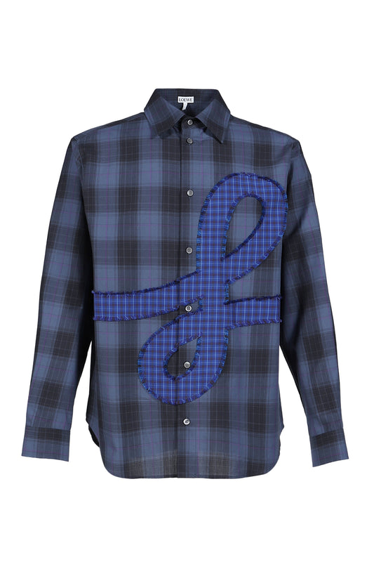 LOEWE ロエベ 【本物保証】 シャツ ストリート系 メンズ SHIRT / NVY BLU