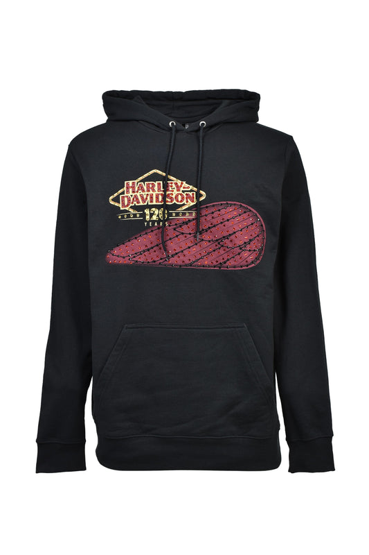 MLVINCE メルヴィンス 【本物保証】 パーカー ストリート系 メンズ 120YEARS HOODIE / BLK