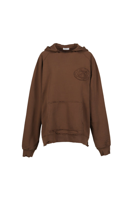 VIVAMUS 【本物保証】 パーカー ストリート系 レディース HEAVY SWEAT HOODIE / BRW