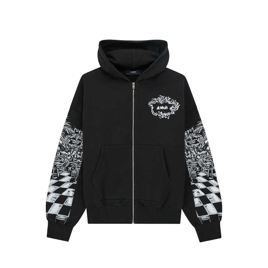 AMIRI アミリ 【本物保証】 パーカー ストリート系 メンズ CHATEAU SKETCH ZIP HOODIE