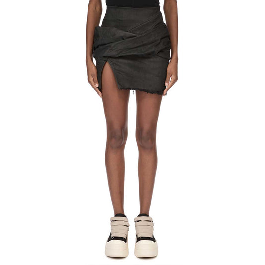 Rick Owens DRKSHDW リック・オウエンス・ダークシャドウ 【本物保証】 スカート ストリート系 レディース DRAPED MINI