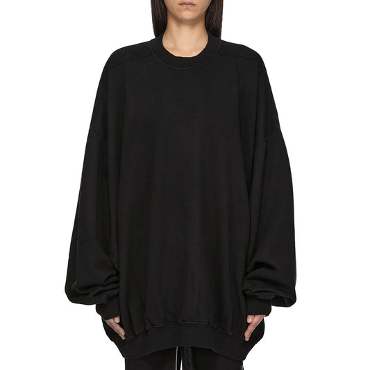Rick Owens DRKSHDW リック・オウエンス・ダークシャドウ 【本物保証】 スウェット ストリート系 レディース HUN CREWNECK