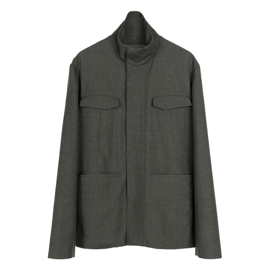 VUJA DE 【本物保証】 ジャケット ストリート系 メンズ Idris M-65 Jacket in Worsted Wool