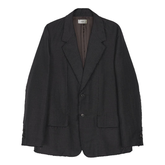 VUJA DE 【本物保証】 ジャケット ストリート系 メンズ LUCA DECONSTRUCTED TAILORED JACKET IN WOOL & LINEN