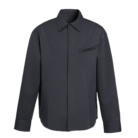 VUJA DE 【本物保証】 ジャケット ストリート系 メンズ NOLAN MISDIRECTED AFFIX JACKET IN SPACE GREY