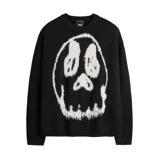 Y3 Yohji Yamamoto 【本物保証】 ニット ストリート系 メンズ Y-3 CHITO GRAPHIC KNITTED SWEATER