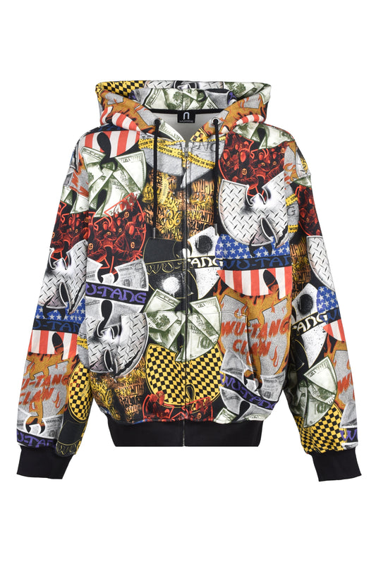 Wu-Tang Clan ウータン・クラン 【本物保証】 パーカー ストリート系 メンズ WU-TANG CLAN LEGENDARY LOGO HOODIE / BLK MULTI