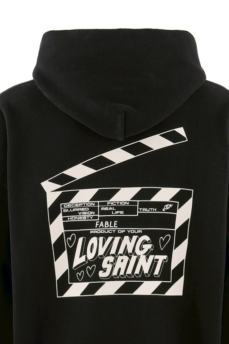 Saint Michael セントマイケル  【本物保証】パーカー、ストリートスタイル、メンズ HOODIE/I LOVE SAINT