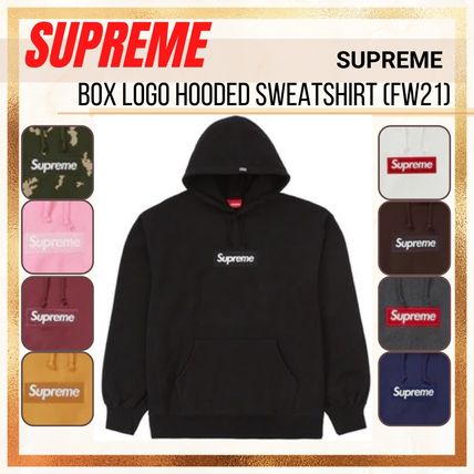 [SUPREME] BOX LOGO HOODED SWEATSHIRT (FW21)