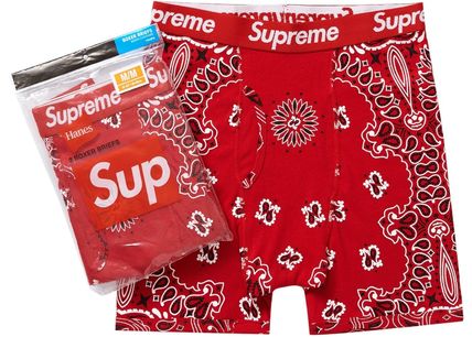 [Supreme] Hanes Bandana Boxer Briefs (2 Pack)