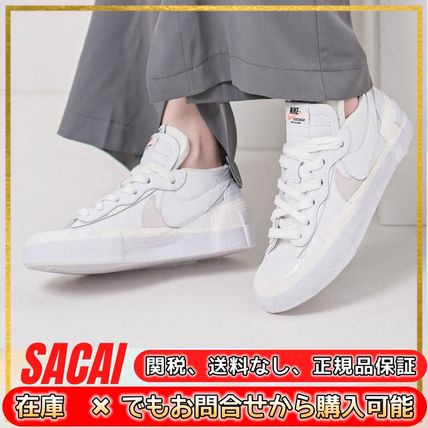 [SACAI] x Nike Blazer Low Patent Leather