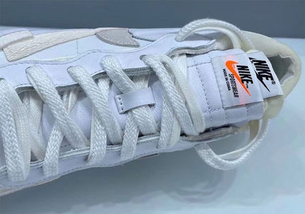 [SACAI] x Nike Blazer Low Patent Leather