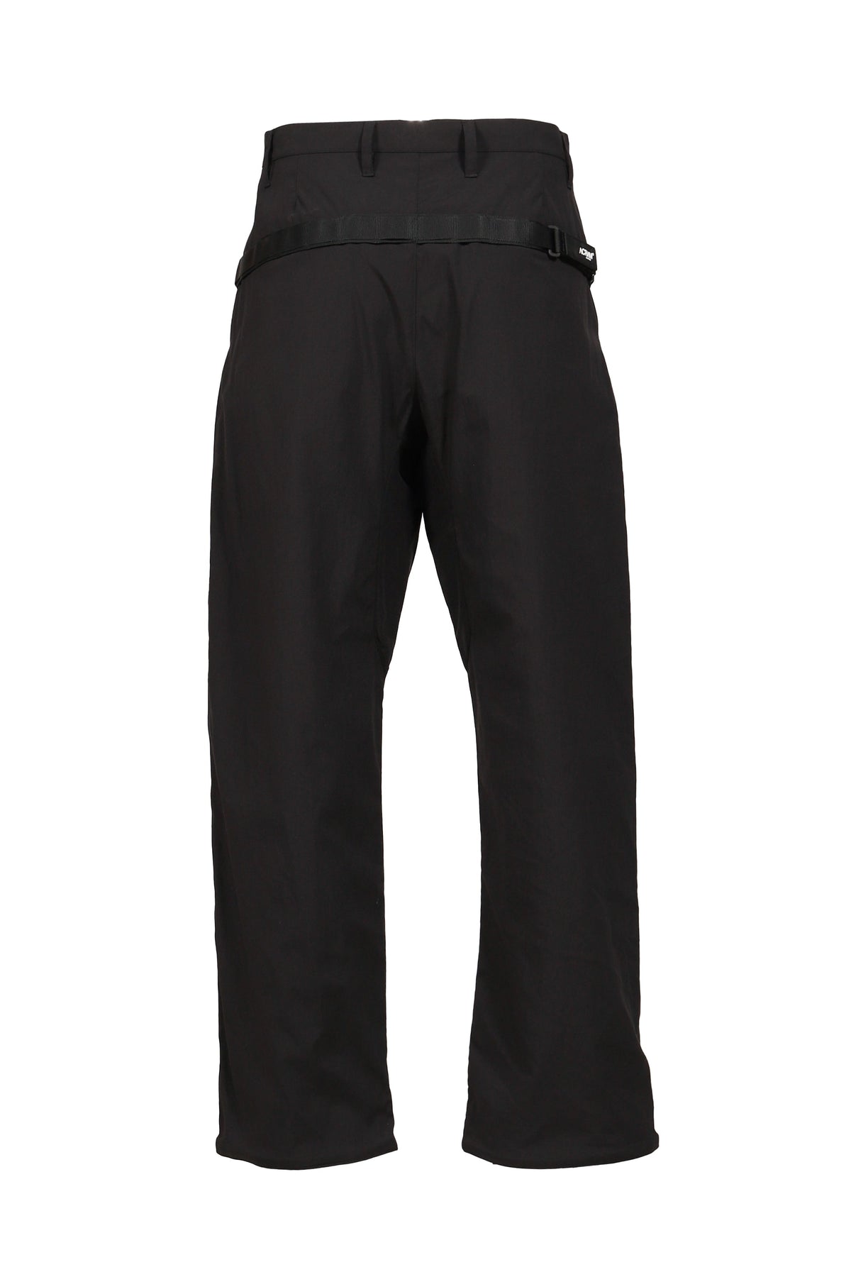 ACRONYM アクロニウム 【本物保証】ジャケット、ストリートスタイル、メンズSTRAIGHT PANTS WITH MOLLE STRAP / BLK
