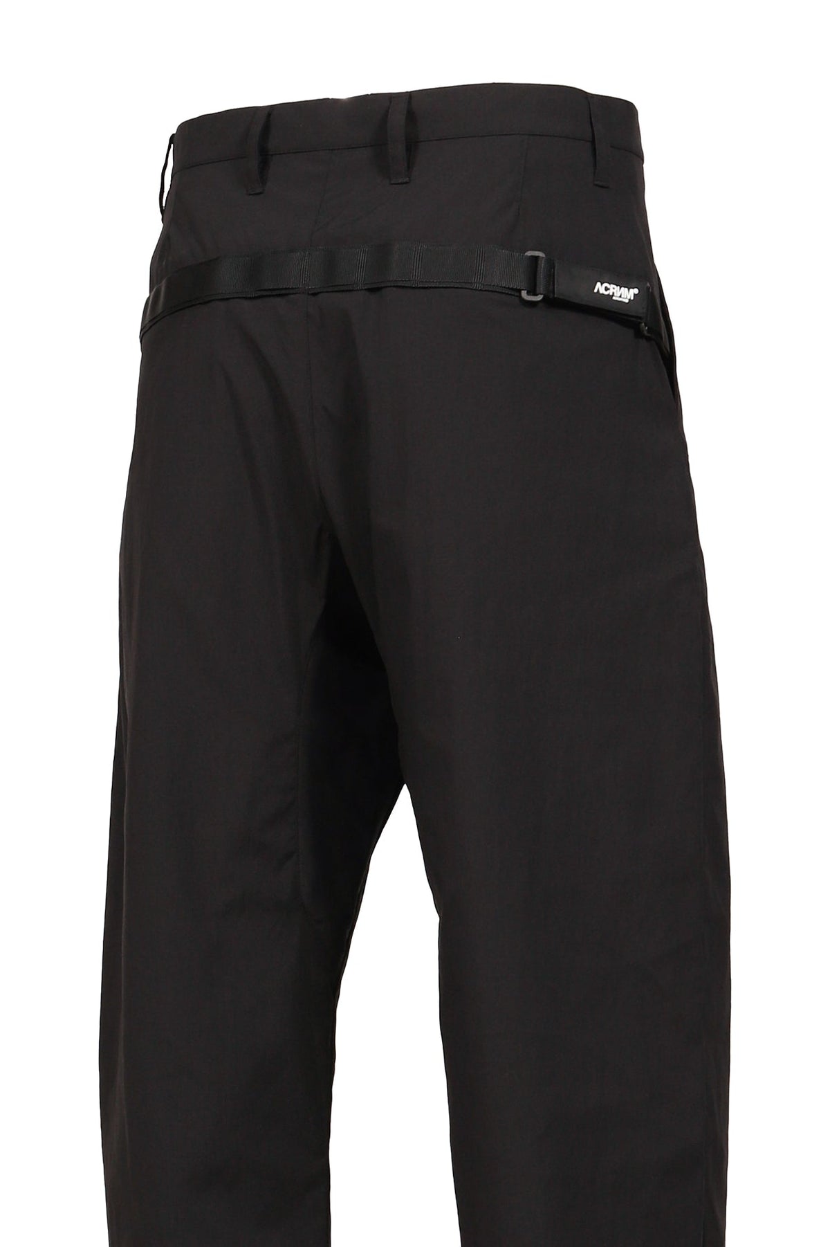 ACRONYM アクロニウム 【本物保証】ジャケット、ストリートスタイル、メンズSTRAIGHT PANTS WITH MOLLE STRAP / BLK