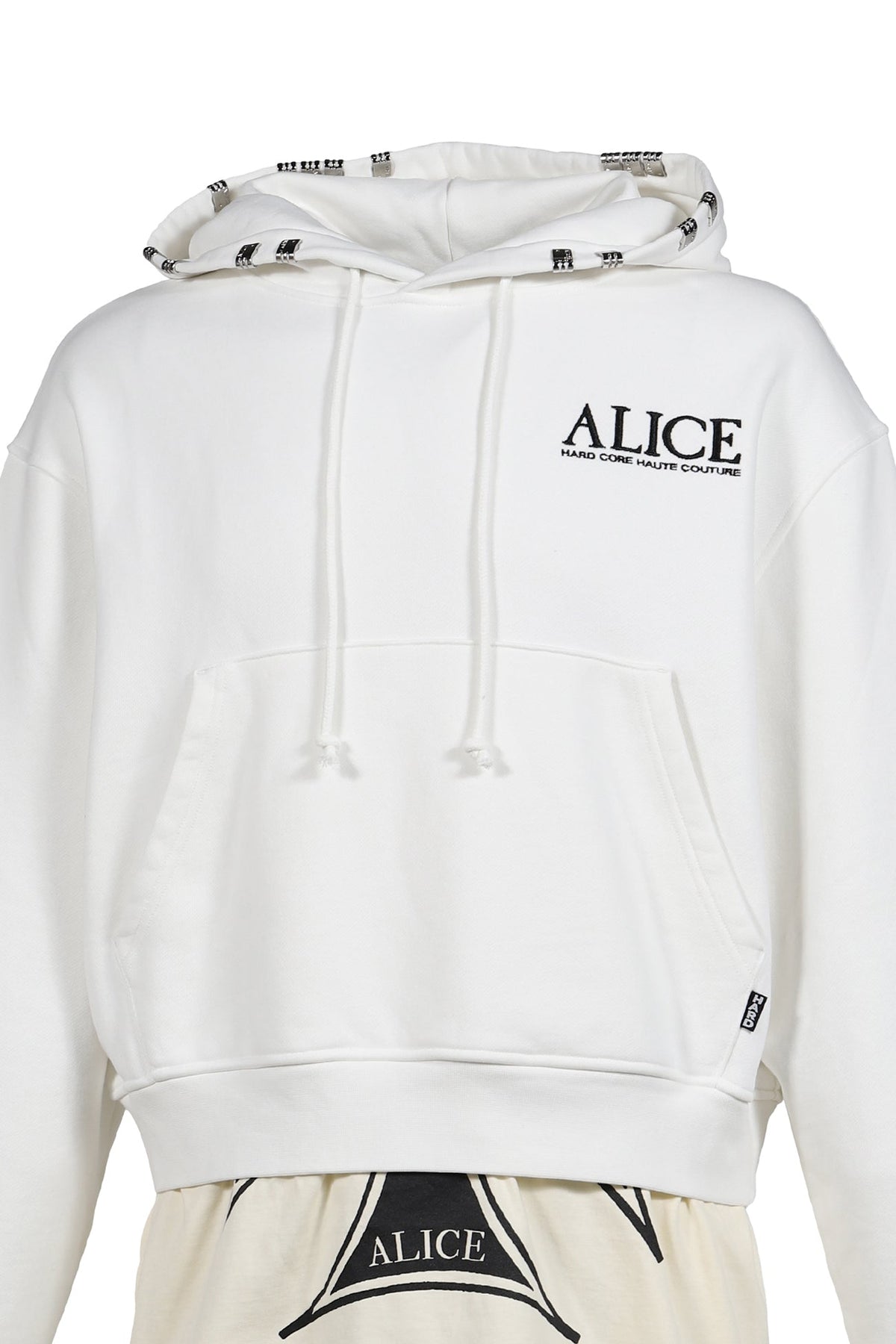 ALICE HOLLYWOOD アリス・ハリウッド【本物保証】 パーカー/スウェット ストリート系 メンズ CO-TOUR LAYERED SWEATSHIRT / WHT