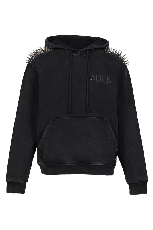 ALICE HOLLYWOOD アリス・ハリウッド【本物保証】 パーカー/スウェット ストリート系 メンズ DEEGAN PULLOVER HOODIE / BLK