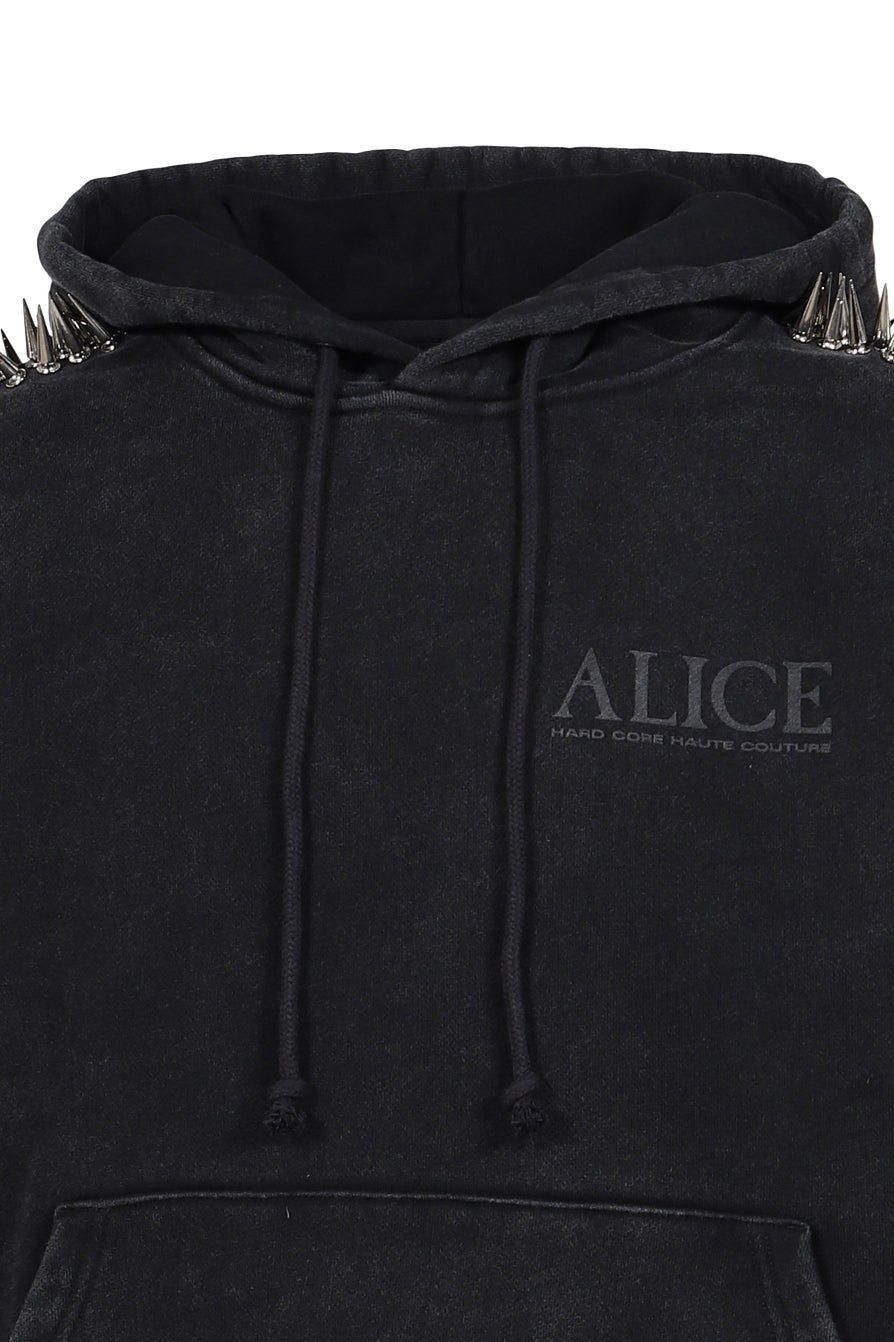 ALICE HOLLYWOOD アリス・ハリウッド【本物保証】 パーカー/スウェット ストリート系 メンズ DEEGAN PULLOVER HOODIE / BLK