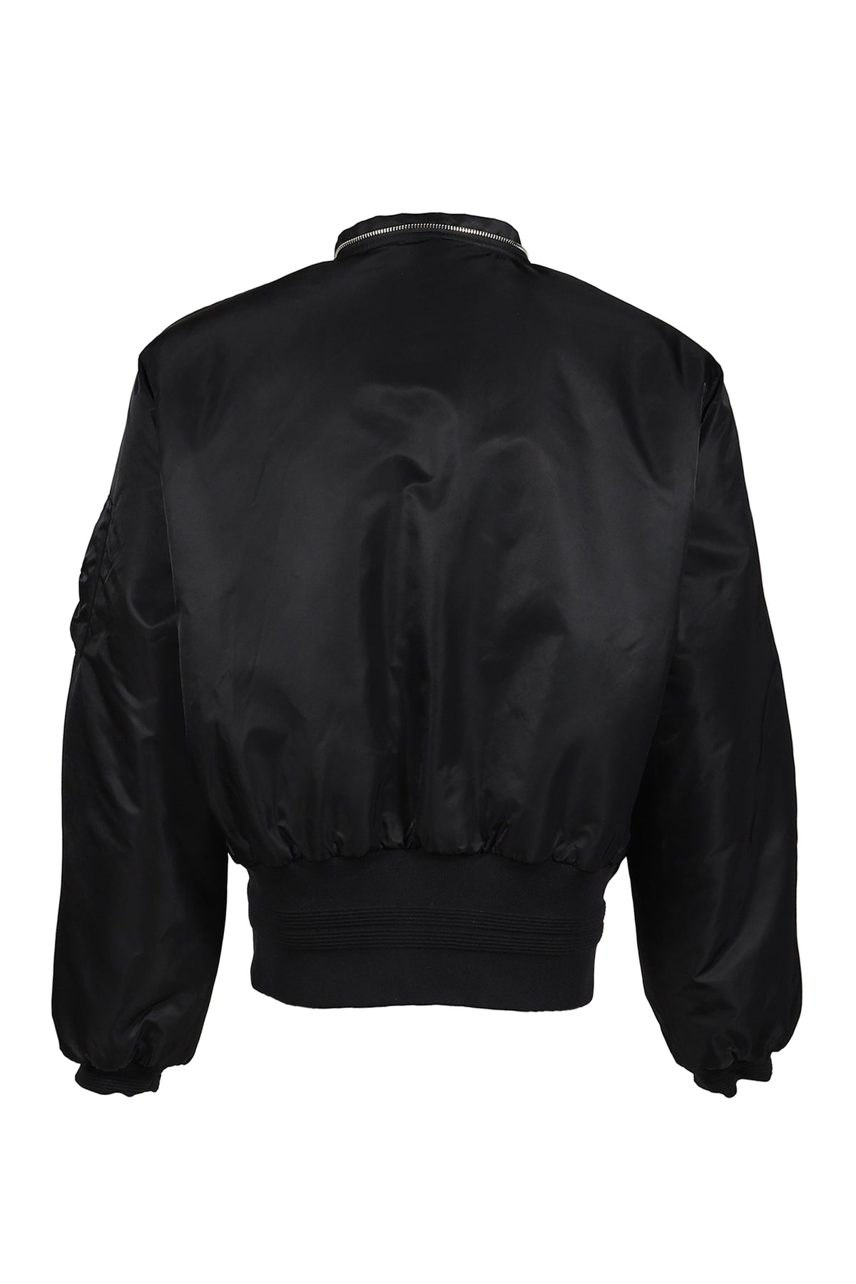 ALICE HOLLYWOOD アリス・ハリウッド【本物保証】アウター、に ストリート系 メンズ  HOODED MA-1 BOMBER JACKET / BLK