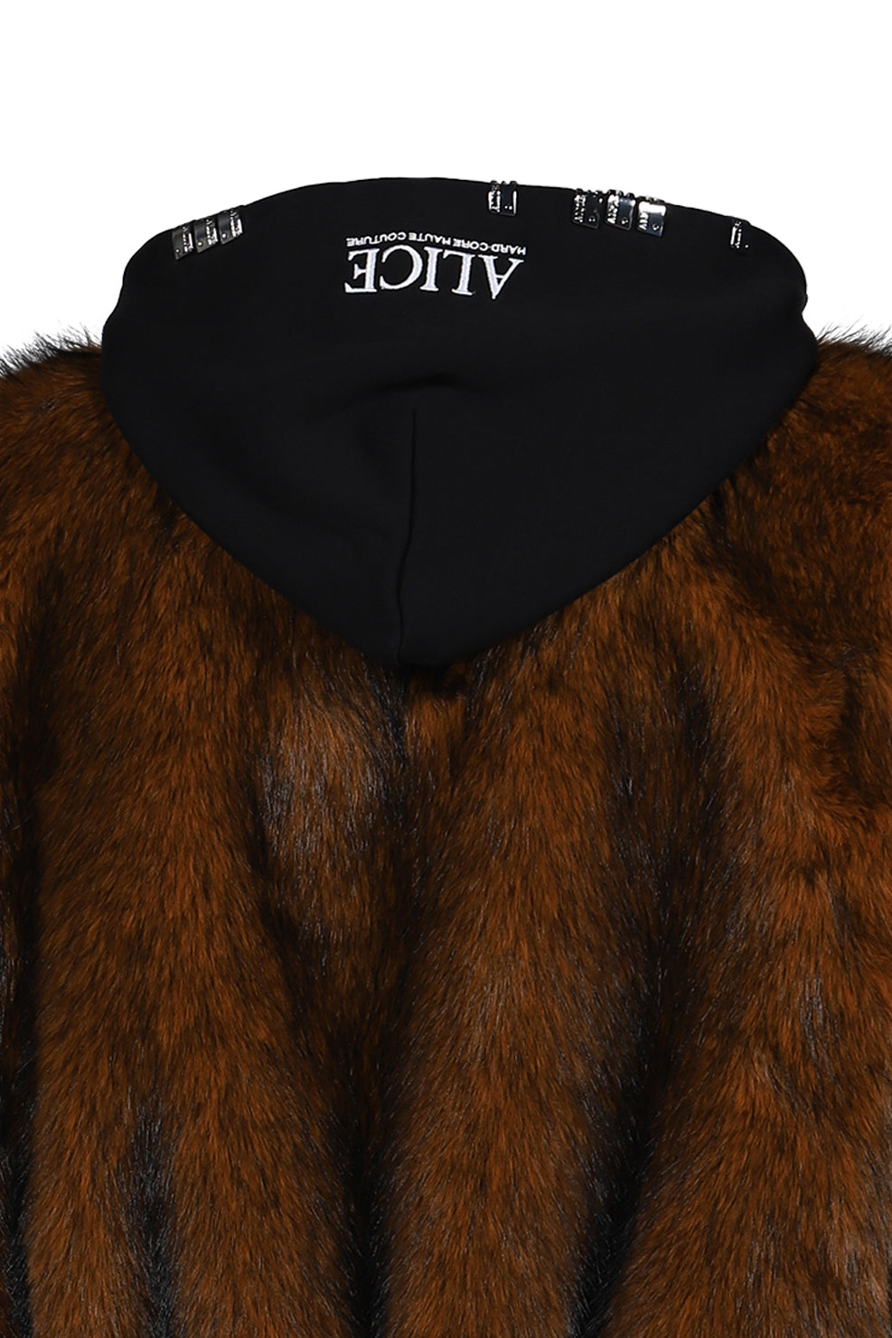 ALICE HOLLYWOOD アリス・ハリウッド【本物保証】アウター、に ストリート系 メンズ HOODED MA-1 BOMBER FUR JACKET / BRW