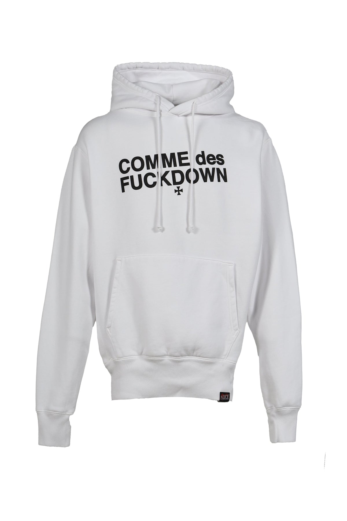 ALICE HOLLYWOOD × SSUR アリス・ハリウッド 【本物保証】 パーカー ストリート系 メンズ ALICE X SSUR COMME HOODIE / WHT
