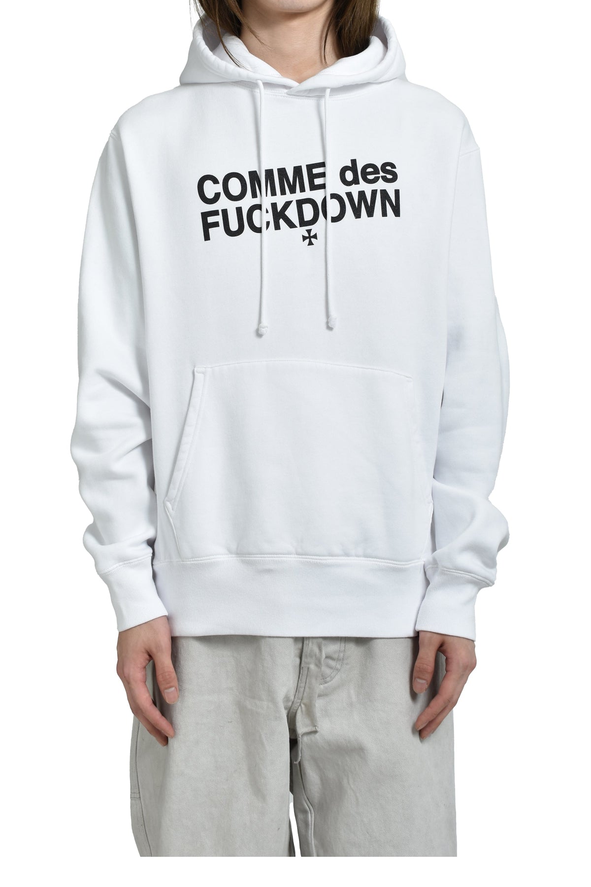 ALICE HOLLYWOOD × SSUR アリス・ハリウッド 【本物保証】 パーカー ストリート系 メンズ ALICE X SSUR COMME HOODIE / WHT