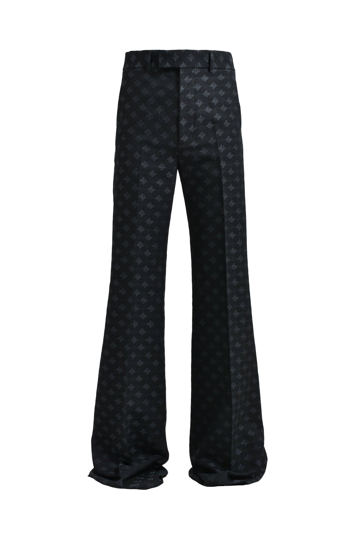 AMIRI アミリ 【本物保証】 パンツ ストリート系 メンズ MA QUAD JACQUARD CREASED FLARE / BLK