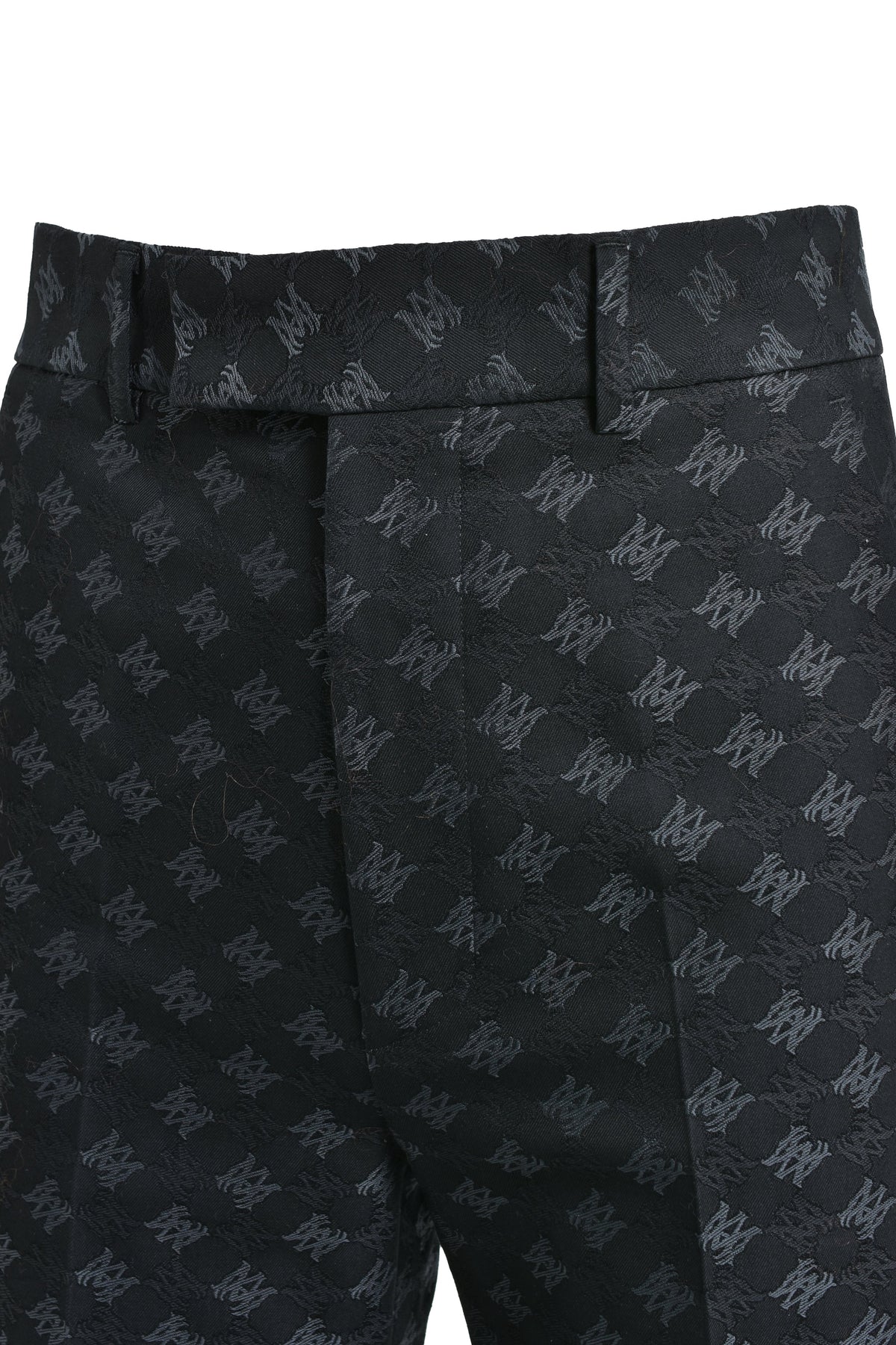 AMIRI アミリ 【本物保証】 パンツ ストリート系 メンズ MA QUAD JACQUARD CREASED FLARE / BLK