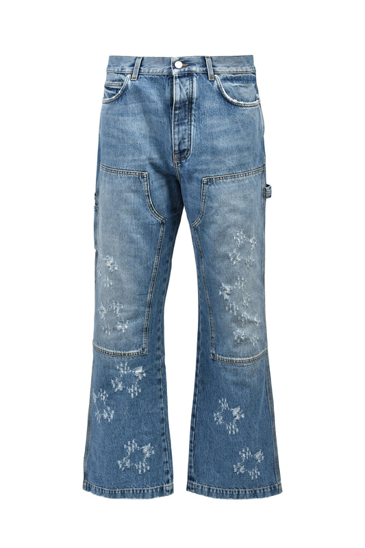 AMIRI アミリ 【本物保証】 デニムパンツ ストリート系 メンズ MA QUAD CARPENTER JEAN / NIGHTFALL